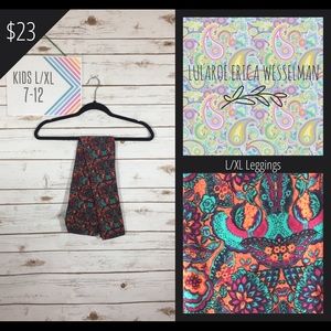 LulaRoe Kids L/XL Leggings Bundle